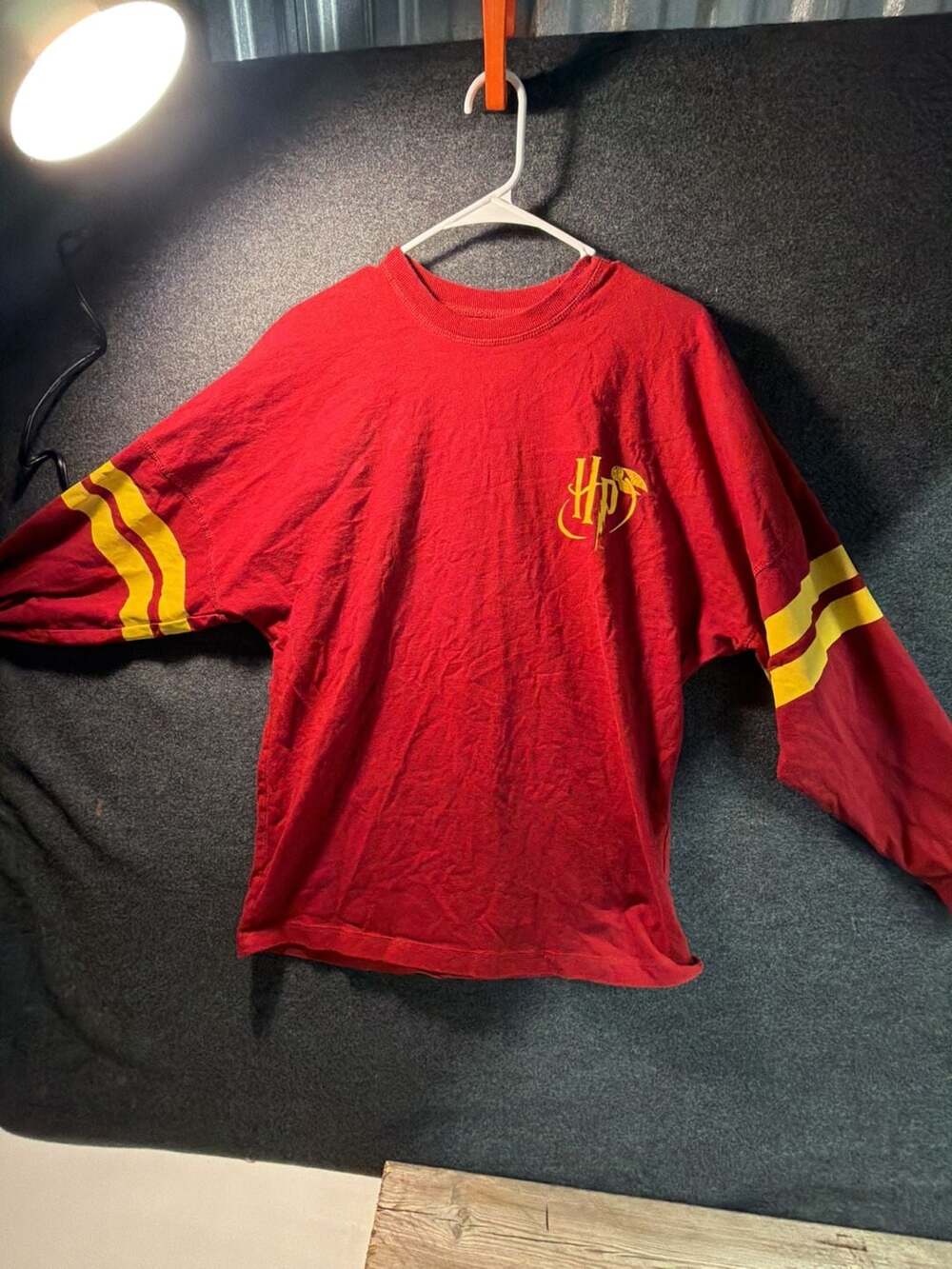 Harry Potter Gryffindor Long Sleeve Spirit Jersey Shirt Size S‎